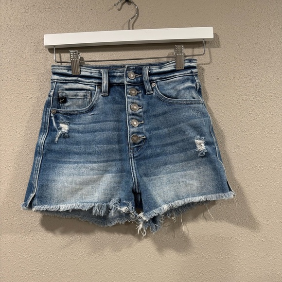 Kancan Women’s Distressed Short - Picture 2 of 6